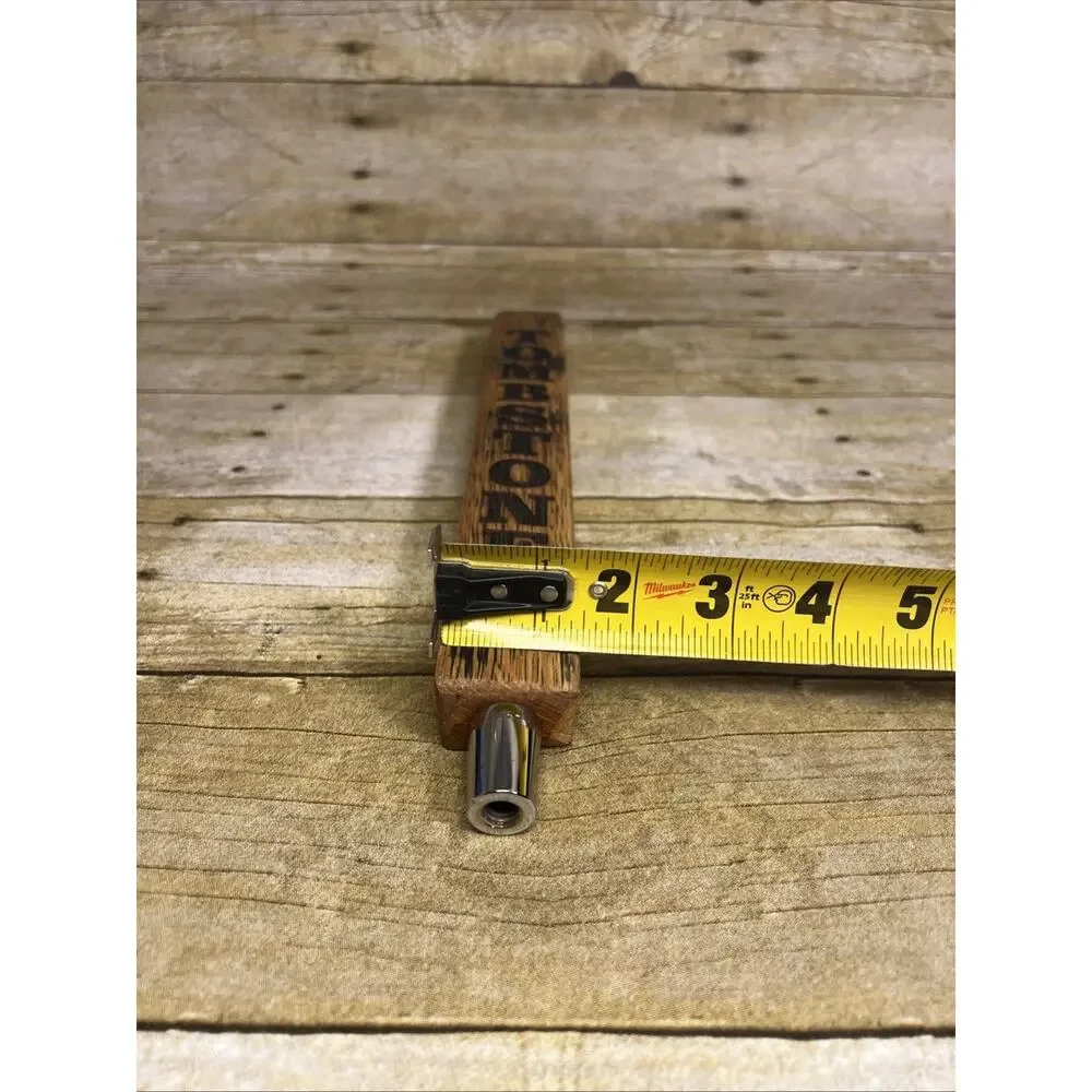 Tombstone Beer Tap Handle • Threaded Wood • 12.5